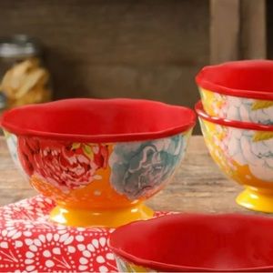 THE PIONEER WOMEN -Floral Bowl
